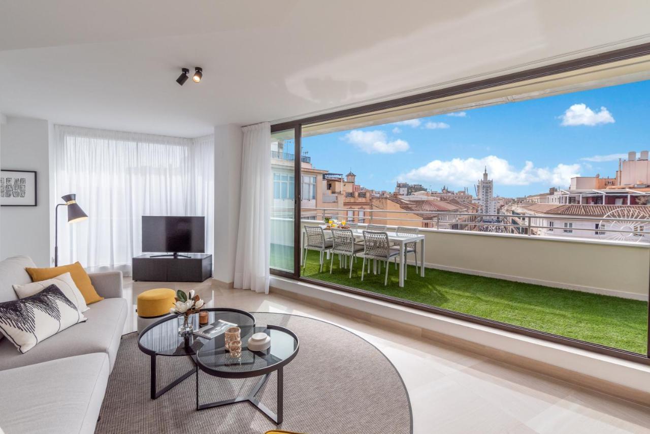 Exclusive Penthouse & Terrace By Ele Apartments 말라가 외부 사진
